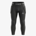 Front view of Cased Inner Protective Pants designed with flexible, breathable impact protection for action sports.