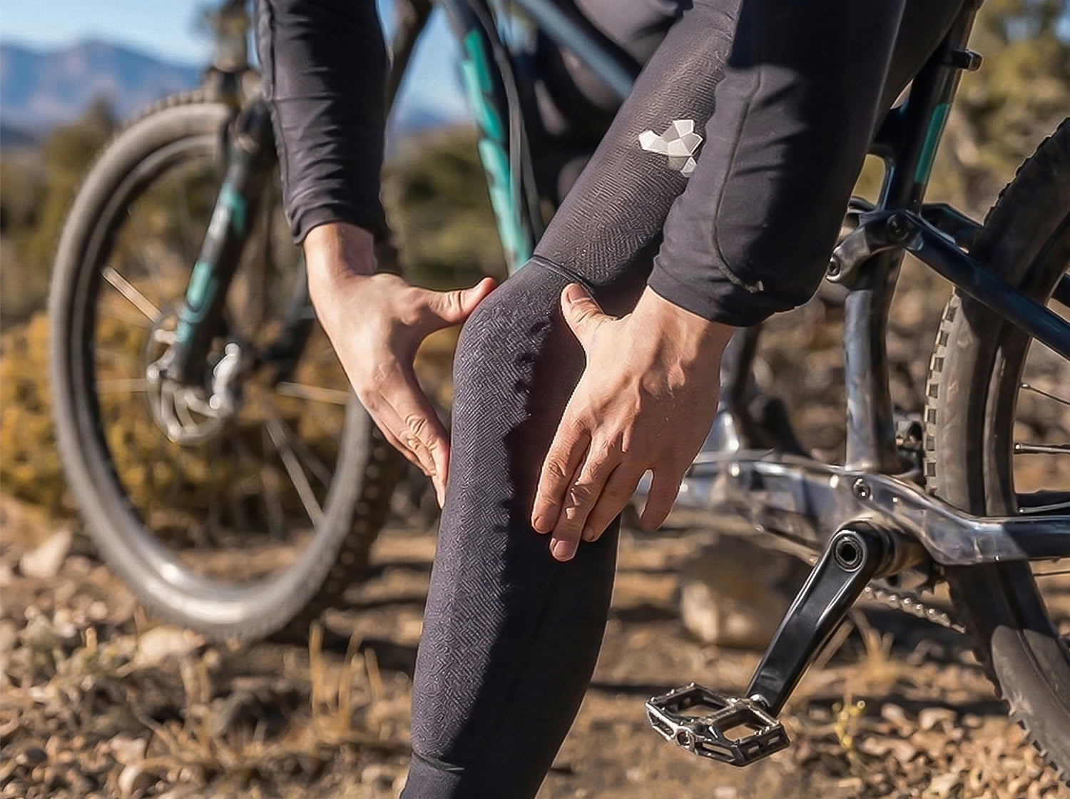 Cased inner protective pants have flexible pads that naturally move with you body.