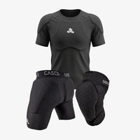 Inner Protective Short Sleeve + Shorts + Knee Pads Bundle
